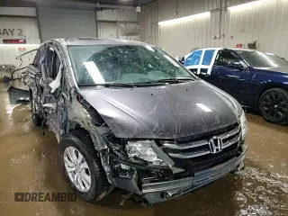 2015 Honda Odyssey EX-L with VIN 5FNRL5H64FB051046, listed as a Copart auction lot 50446525 with 152,983 mi miles and Salvage Title. Bid and sale history available at DreamBid. Image 14.