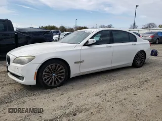 2009 BMW 7 Series 750Li with VIN WBAKB83569CY59952, listed as a Copart auction lot 47280325 with 169,618 mi miles and Clean Title. Bid and sale history available at carsss.com. Image 1.