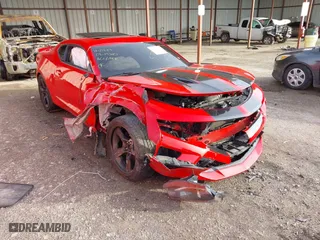 2016 Chevrolet Camaro 2SS with VIN 1G1FH1R75G0129797, listed as a IAAI auction lot 41026484 with 43,382 mi miles. Bid and sale history available at carsss.com. Image 1.