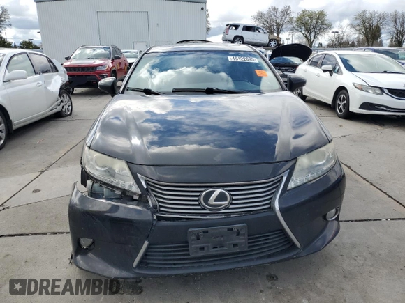 2015 Lexus ES with VIN JTHBK1GG4F2176427, listed as a Copart auction lot 49122895 with 179,569 mi miles and Salvage Title. Bid and sale history available at carsss.com. Image 5.