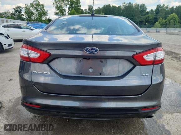 2015 Ford Fusion SE with VIN 3FA6P0H70FR290343, listed as a Copart auction lot 61764945 with 116,904 mi miles and Salvage title. Bid and sale history available at DreamBid. Image 6.
