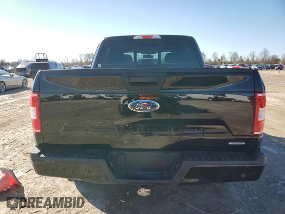 2020 Ford F-150 XL with VIN 1FTEW1CP0LFB27674, listed as a Copart auction lot 41801335 with 0 mi miles and Non Repairable. Bid and sale history available at carsss.com. Image 6.