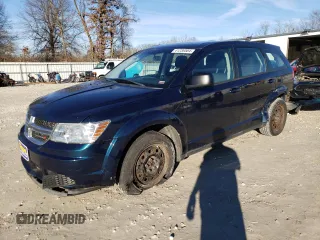 2015 Dodge Journey American Value Pkg with VIN 3C4PDCAB9FT645150, listed as a Copart auction lot 41236504 with 122,920 mi miles and Salvage Title. Bid and sale history available at carsss.com. Image 1.