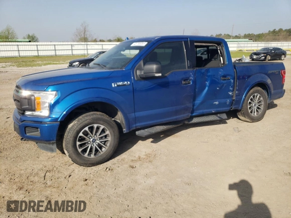 2018 Ford F-150 XL with VIN 1FTEW1EP7JKD68987, listed as a Copart auction lot 48730085 with 93,835 mi miles and Salvage Title. Bid and sale history available at carsss.com. Image 1.