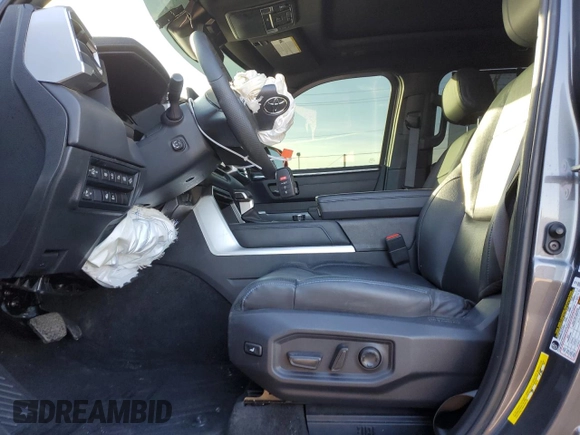 2023 Toyota Tundra 2WD Platinum with VIN 5TFNA5AB0PX020248, listed as a Copart auction lot 85091234 with 42,306 mi miles and Salvage Title. Bid and sale history available at carsss.com. Image 7.