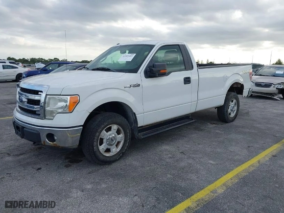 2013 Ford F-150 XL with VIN 1FTNF1EF3DKF30223, listed as a IAAI auction lot 41905682 with 167,119 mi miles. Bid and sale history available at carsss.com. Image 2.