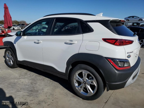 2022 Hyundai Kona SEL with VIN KM8K62AB0NU816124, listed as a Copart auction lot 86074614 with 35,541 mi miles and Salvage Title. Bid and sale history available at carsss.com. Image 2.