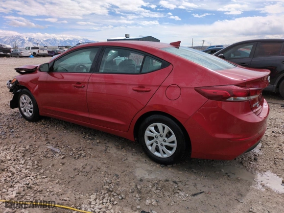 2018 Hyundai Elantra SE with VIN 5NPD74LF6JH399604, listed as a Copart auction lot 49865305 with 80,208 mi miles and Salvage Title. Bid and sale history available at carsss.com. Image 2.