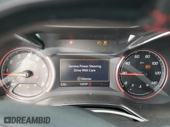2023 Chevrolet TrailBlazer RS with VIN KL79MTSLXPB069701, listed as a Copart auction lot 47890305 with 16,539 mi miles and Salvage Title. Bid and sale history available at DreamBid. Image 9.
