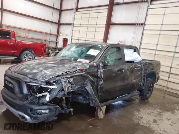 2019 Ram 1500 Rebel with VIN 1C6SRFLT2KN537313, listed as a IAAI auction lot 42545382 with Not provided miles and . Bid and sale history available at DreamBid. Image 16.
