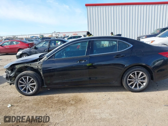 2020 Acura TLX with VIN 19UUB1F36LA008008, listed as a IAAI auction lot 41271318 with 48,602 mi miles. Bid and sale history available at carsss.com. Image 14.