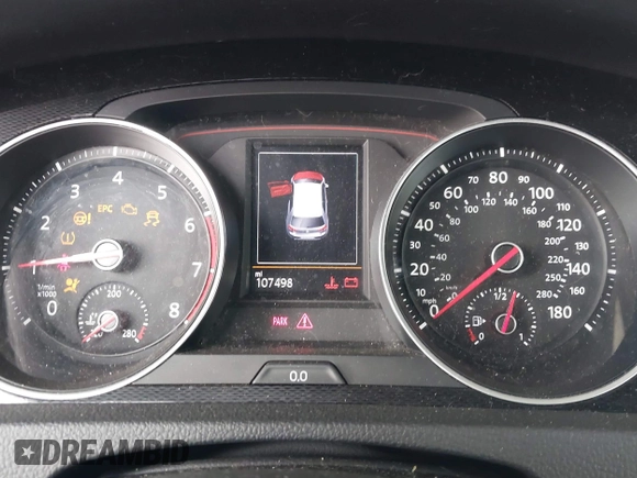 2015 Volkswagen GTI S with VIN 3VWY47AU8FM085061, listed as a IAAI auction lot 41566520 with 107,498 mi miles and . Bid and sale history available at DreamBid. Image 7.