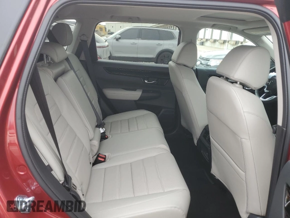 2025 Honda CR-V EX-L with VIN 7FARS4H72SE012296, listed as a Copart auction lot 50928565 with 5,044 mi miles and Salvage Title. Bid and sale history available at DreamBid. Image 11.