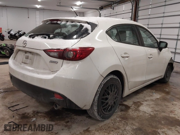 2015 Mazda 3 i Sport with VIN JM1BM1K79F1270618, listed as a IAAI auction lot 41394651 with 55,999 mi miles and . Bid and sale history available at DreamBid. Image 4.