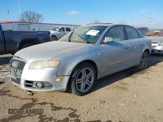 2008 Audi A4 2.0T with VIN WAUDF78E78A050728, listed as a IAAI auction lot 41400492 with 161,717 mi miles. Bid and sale history available at carsss.com. Image 17.