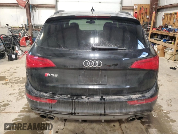 2016 Audi SQ5 3.0T Technik with VIN WA1LCAFPXGA021158, listed as a Copart auction lot 83837454 with 119,449 mi miles and Salvage Title. Bid and sale history available at carsss.com. Image 6.