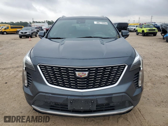 2021 Cadillac XT4 AWD Premium Luxury with VIN 1GYFZDR45MF004541, listed as a Copart auction lot 86712954 with 70,990 mi miles and Salvage Title. Bid and sale history available at carsss.com. Image 5.