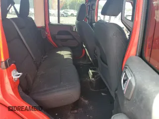 2021 Jeep Wrangler Unlimited Sahara z VIN 1C4HJXEGXMW631033, wystawiony jako Copart lot #75080754 z przebiegiem 52 857 mil mil oraz Szkoda całkowita • Salvage title. Historia ofert i sprzedaży dostępna na DreamBid. Obrazek 10.