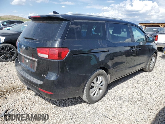 2015 Kia Sedona LX with VIN KNDMB5C18F6059039, listed as a Copart auction lot 54452725 with 153,872 mi miles and Clean Title. Bid and sale history available at carsss.com. Image 3.
