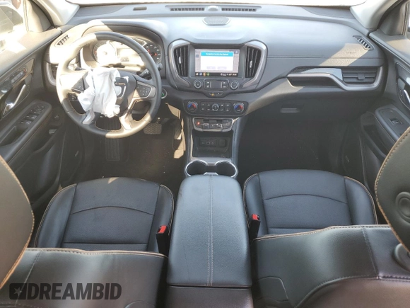 2024 GMC Terrain AT4 with VIN 3GKALYEG8RL171132, listed as a Copart auction lot 50176485 with 25,163 mi miles and Salvage Title. Bid and sale history available at DreamBid. Image 8.