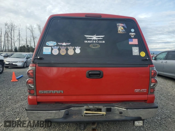 2006 GMC Sierra 1500 SLT with VIN 2GTEK13N661193720, listed as a Copart auction lot 48432395 with 171,749 mi miles and Salvage Title. Bid and sale history available at carsss.com. Image 6.