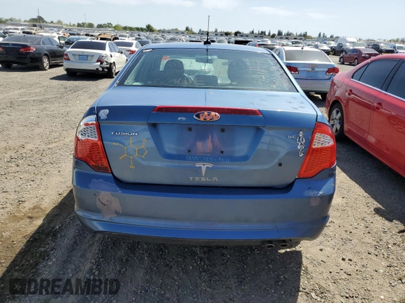 2010 Ford Fusion SE with VIN 3FAHP0HA0AR196511, listed as a Copart auction lot 52506265 with 118,963 mi miles and Salvage Title. Bid and sale history available at DreamBid. Image 6.