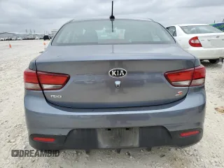 2020 Kia Rio S with VIN 3KPA24AD7LE267638, listed as a Copart auction lot 44261595 with 89,615 mi miles and Salvage Title. Bid and sale history available at carsss.com. Image 6.