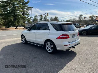 2014 Mercedes-Benz M 550 with VIN 4JGDA7DB7EA409158, listed as a Copart auction lot 53398845 with 169,197 mi miles and Clean Title. Bid and sale history available at carsss.com. Image 3.
