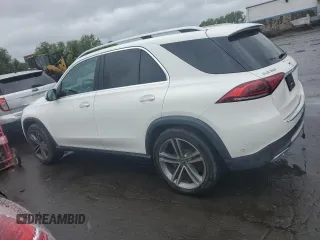 2020 Mercedes-Benz GLE 350 with VIN 4JGFB4KB5LA239208, listed as a Copart auction lot 57987375 with 54,256 mi miles and Salvage title. Bid and sale history available at DreamBid. Image 2.