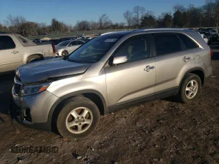 2014 Kia Sorento EX with VIN 5XYKU4A7XEG477598, listed as a Copart auction lot 41975135 with 112,200 mi miles and Salvage Title. Bid and sale history available at carsss.com. Image 1.