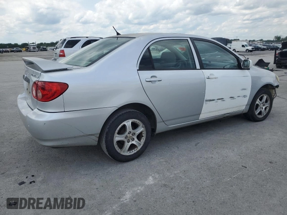 2007 Toyota Corolla CE with VIN JTDBR32E770101863, listed as a Copart auction lot 56990185 with 258,559 mi miles and Clean title. Bid and sale history available at DreamBid. Image 3.