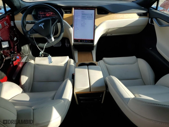 2020 Tesla Model S Performance with VIN 5YJSA1E43LF415343, listed as a Copart auction lot 73429274 with NaN miles and Salvage Title. Bid and sale history available at carsss.com. Image 8.