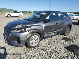 2024 Nissan Kicks S with VIN 3N1CP5BV3RL471450, listed as a Copart auction lot 53085745 with 9,448 mi miles and Salvage Title. Bid and sale history available at carsss.com. Image 1.