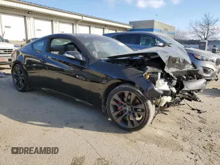 2014 Hyundai Genesis Coupe Ultimate z VIN KMHHU6KJXEU114955, wystawiony jako Copart lot #47775015 z przebiegiem Nie podano mil oraz Szkody całkowita. Historia ofert i sprzedaży dostępna na DreamBid. Obrazek 4.