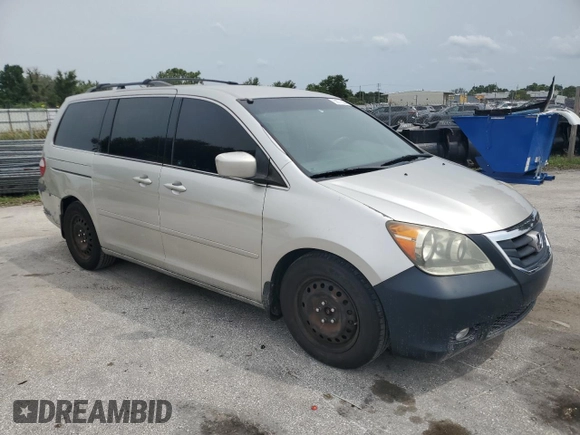 2008 Honda Odyssey LX with VIN 5FNRL38278B080769, listed as a Copart auction lot 59371025 with 219,103 mi miles and Salvage title. Bid and sale history available at DreamBid. Image 4.