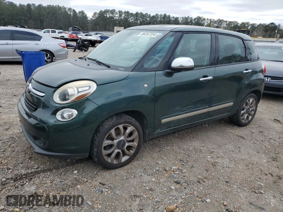 2014 FIAT 500L Lounge with VIN ZFBCFACH0EZ008379, listed as a Copart auction lot 86357254 with 164,031 mi miles and Clean Title. Bid and sale history available at DreamBid. Image 1.