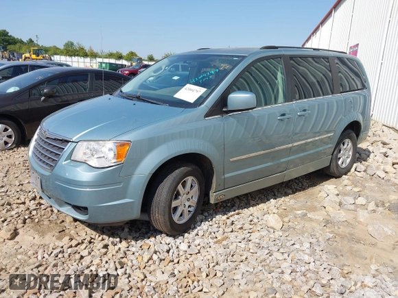 2010 Chrysler Town & Country Touring with VIN 2A4RR5D15AR308781, listed as a IAAI auction lot 42004797 with 100,148 mi miles. Bid and sale history available at carsss.com. Image 2.