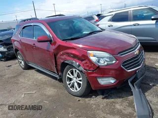 2017 Chevrolet Equinox LT with VIN 2GNALCEK5H1601189, listed as a IAAI auction lot 42038012 with 91,834 mi miles. Bid and sale history available at carsss.com. Image 1.