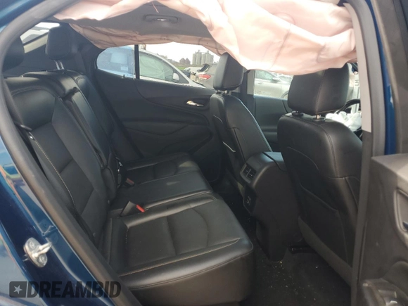 2021 Chevrolet Equinox LT with VIN 3GNAXKEV3ML324074, listed as a Copart auction lot 62095445 with 54,073 mi miles and Salvage title. Bid and sale history available at DreamBid. Image 11.