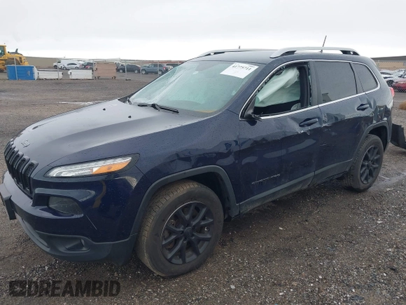 2016 Jeep Cherokee Latitude with VIN 1C4PJMCS1GW255876, listed as a IAAI auction lot 41775711 with 117,519 mi miles. Bid and sale history available at carsss.com. Image 2.