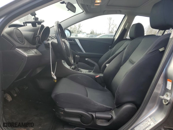 2010 Mazda Mazda3 s Sport with VIN JM1BL1S60A1123445, listed as a Copart auction lot 48933785 with 123,511 mi miles and Salvage Title. Bid and sale history available at carsss.com. Image 7.