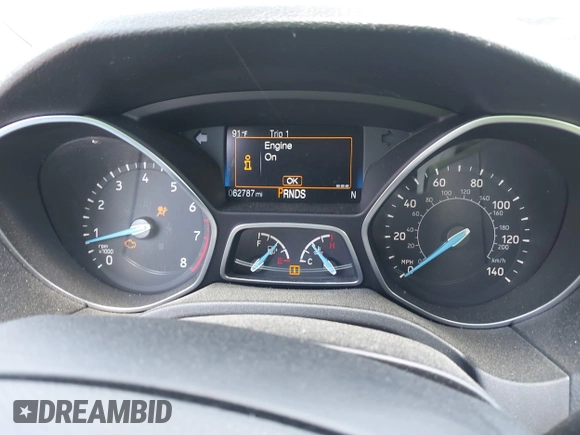 2018 Ford Focus Titanium с VIN 1FADP3J22JL314642, выставлен на аукционе IAAI как лот 42128194 с пробегом 62 787 миль миль и . История ставок и продаж доступна на DreamBid. Изображение 7.