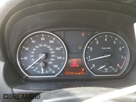 2010 BMW 1 Series 135i with VIN WBAUN9C57AVK41344, listed as a Copart auction lot 72216844 with 122,145 mi miles and Salvage Title. Bid and sale history available at carsss.com. Image 9.