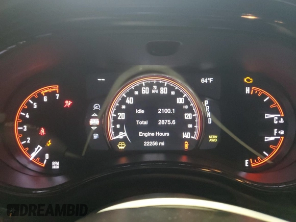 2023 Dodge Durango Pursuit with VIN 1C4SDJFT3PC558390, listed as a Copart auction lot 42823965 with 22,256 mi miles and Salvage title. Bid and sale history available at DreamBid. Image 9.