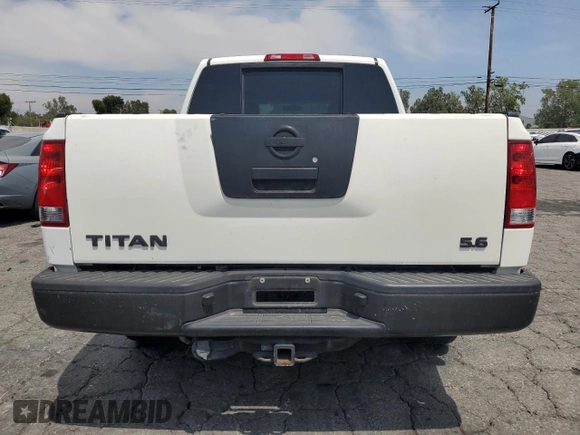 2008 Nissan Titan XE with VIN 1N6AA07D78N310250, listed as a Copart auction lot 54955905 with 215,734 mi miles and Clean Title. Bid and sale history available at carsss.com. Image 6.