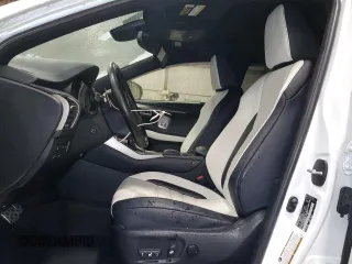 2021 Lexus NX with VIN JTJSARDZ0M2262613, listed as a Copart auction lot 43578935 with 45,182 mi miles and Salvage Title. Bid and sale history available at carsss.com. Image 7.