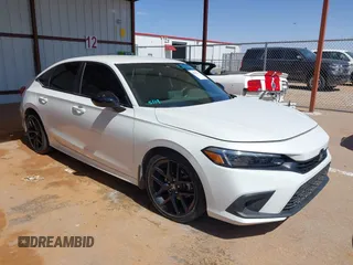2023 Honda Civic Sport with VIN 2HGFE2F53PH565778, listed as a IAAI auction lot 42282864 with 15,173 mi miles and . Bid and sale history available at DreamBid. Image 1.