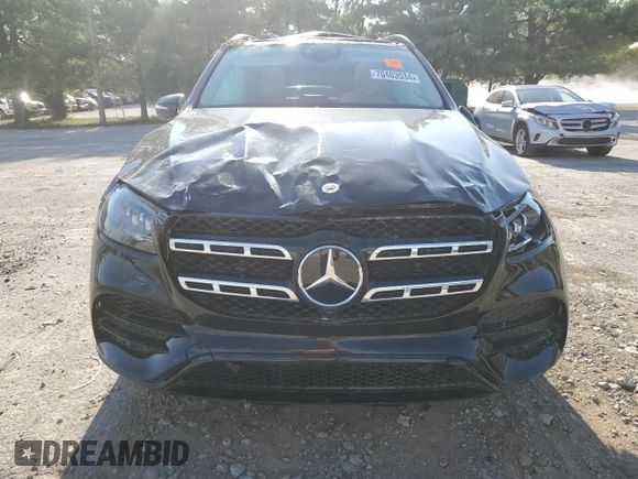 2022 Mercedes-Benz GLS 450 with VIN 4JGFF5KEXNA815222, listed as a Copart auction lot 70403534 with Not provided miles and Salvage title. Bid and sale history available at DreamBid. Image 5.