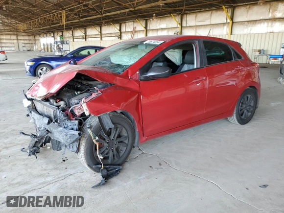 2014 Hyundai Elantra GT with VIN KMHD35LH1EU233095, listed as a Copart auction lot 75674894 with 152,024 mi miles and Salvage Title. Bid and sale history available at carsss.com. Image 1.