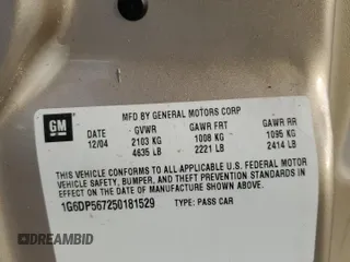 2005 Cadillac CTS with VIN 1G6DP567250181529, listed as a Copart auction lot 76840944 with 64,175 mi miles and Salvage Title. Bid and sale history available at carsss.com. Image 13.